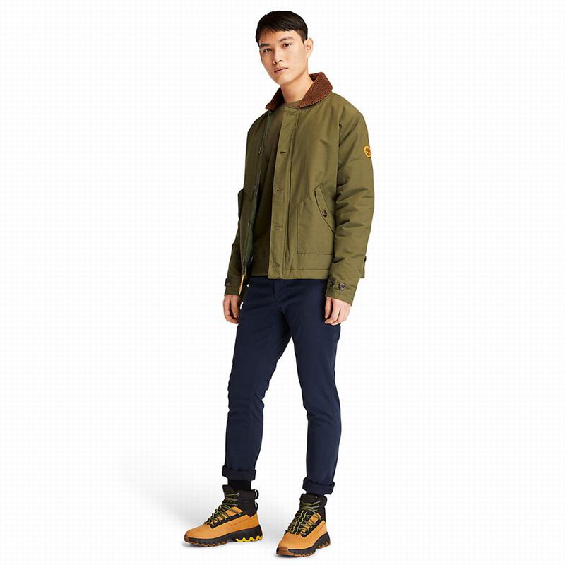 Timberland Corduroy Chore Jakne Maslinasto Zelene | 36860196