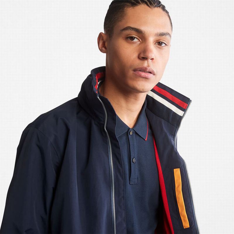 Timberland Corduroy Zip Overshirt Jakne Tamnoplave | 16894994