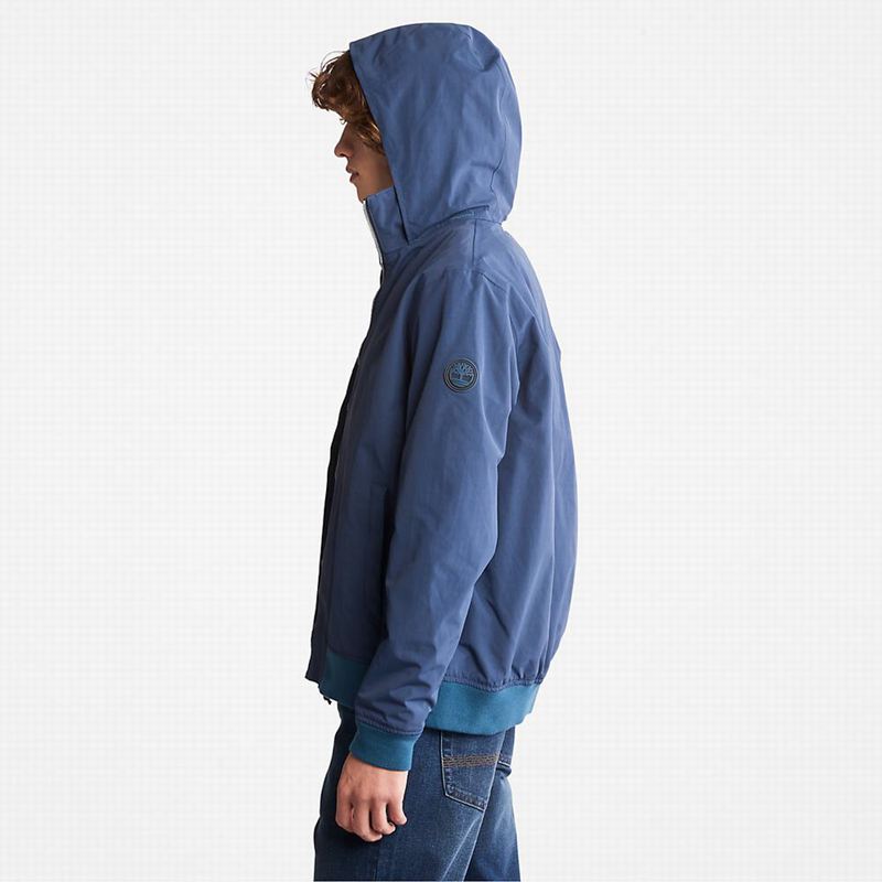 Timberland Corduroy Zip Overshirt Jakne Plave | 37104794