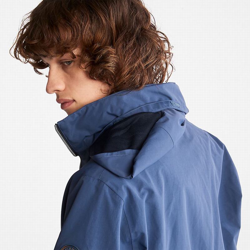 Timberland Corduroy Zip Overshirt Jakne Plave | 37104794
