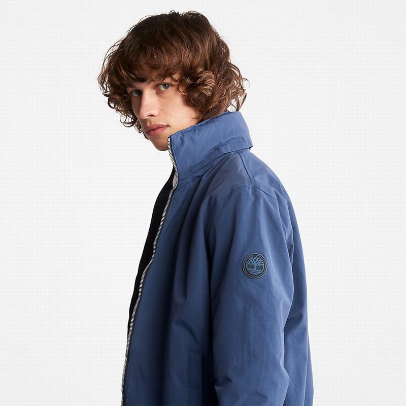 Timberland Corduroy Zip Overshirt Jakne Plave | 37104794