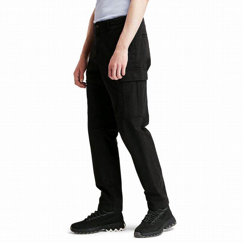 Timberland Core Twill Cargo Hlače Crne | 83991009