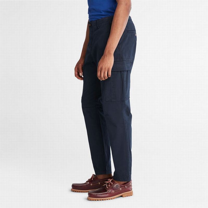 Timberland Core Twill Cargo Hlače Tamnoplave | 33467802