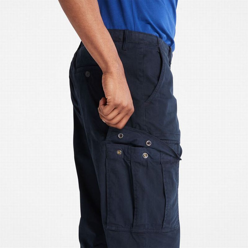 Timberland Core Twill Cargo Hlače Tamnoplave | 33467802