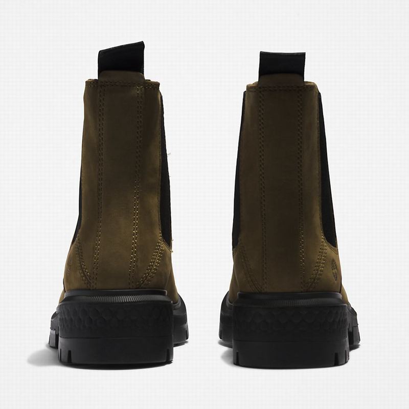 Timberland Cortina Valley Chelsea Čizme Maslinasto Zelene | 61903102