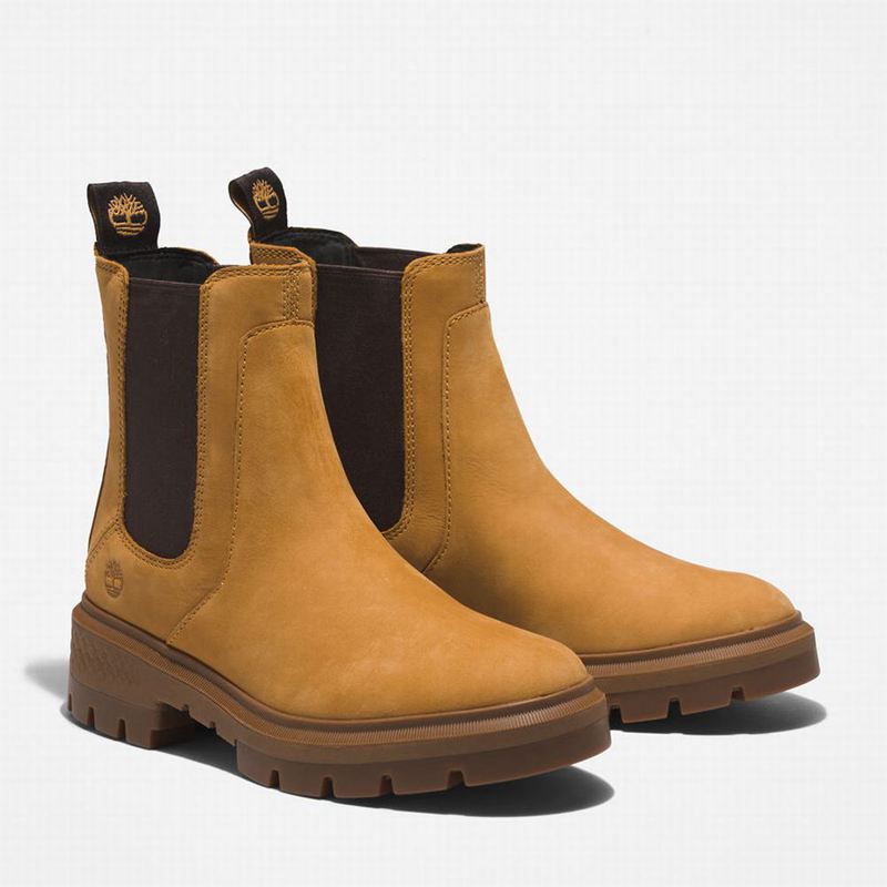 Timberland Cortina Valley Chelsea Čizme Žute | 70509386