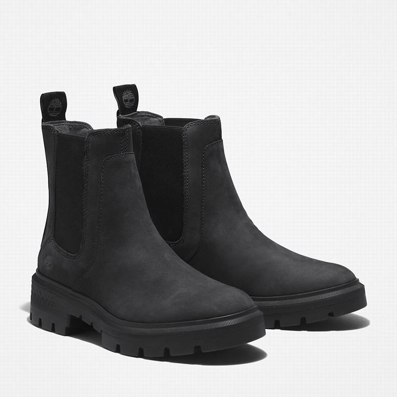 Timberland Cortina Valley Chelsea Čizme Crne | 86746930