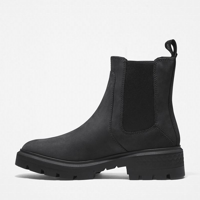 Timberland Cortina Valley Chelsea Čizme Crne | 86746930