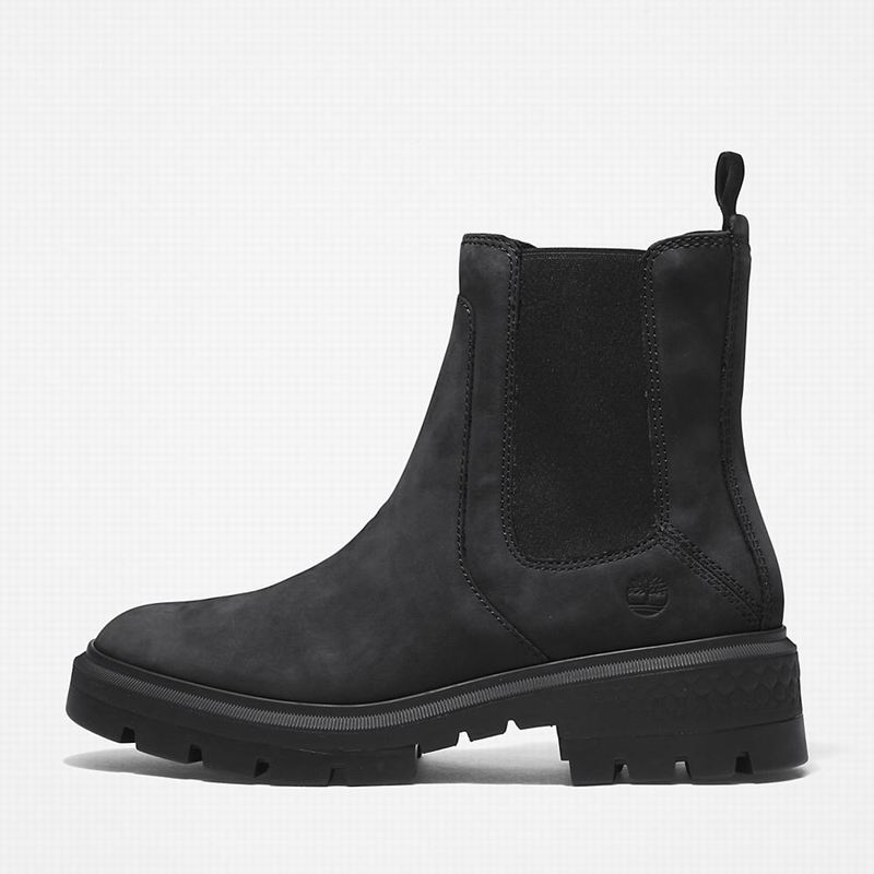 Timberland Cortina Valley Chelsea Čizme Crne | 86746930