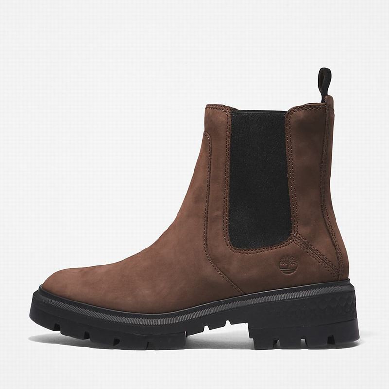 Timberland Cortina Valley Chelsea Čizme Smeđe | 90288415