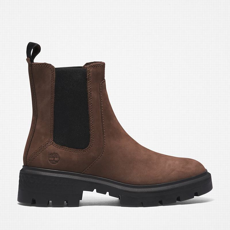 Timberland Cortina Valley Chelsea Čizme Smeđe | 90288415