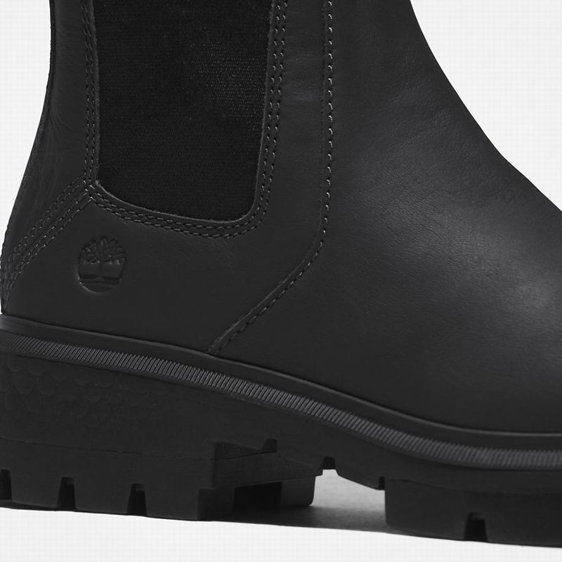 Timberland Cortina Valley Tall Visoke Čizme Crne | 36014217