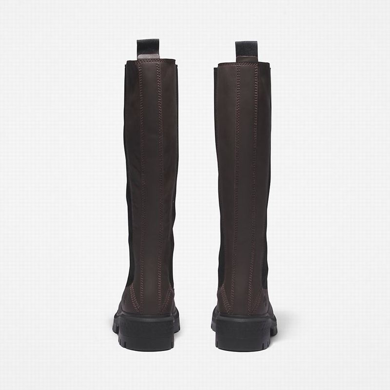 Timberland Cortina Valley Tall Visoke Čizme Smeđe | 64959035