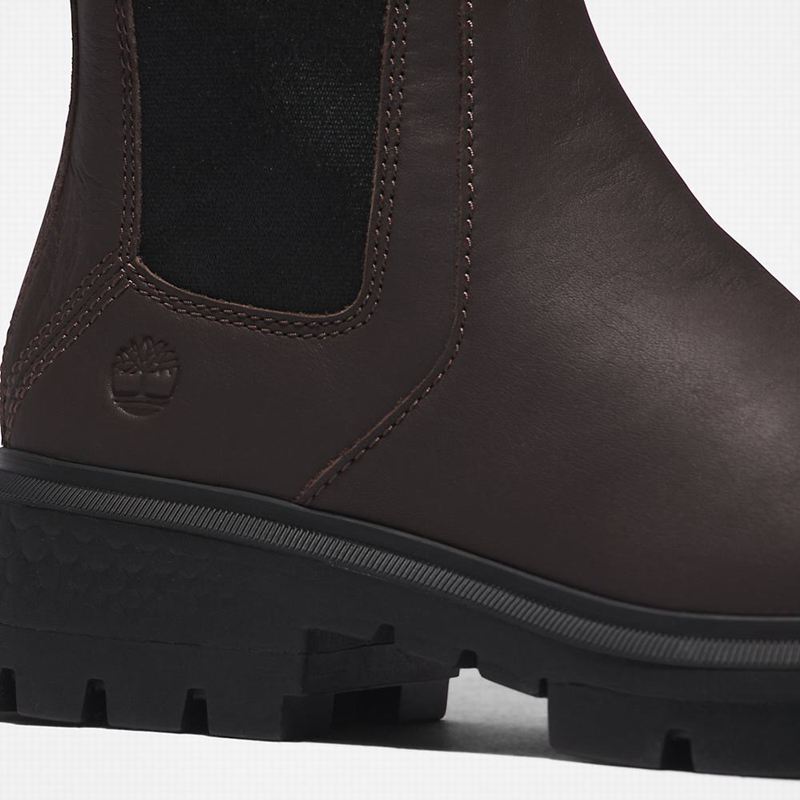 Timberland Cortina Valley Tall Visoke Čizme Smeđe | 64959035