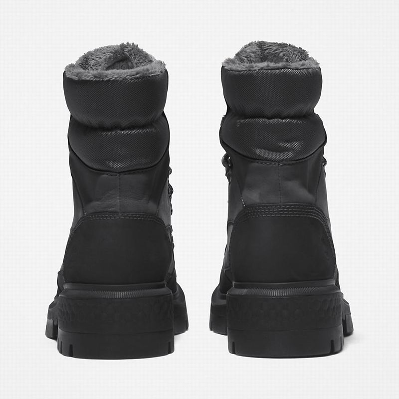 Timberland Cortina Valley Warm-lined Zimske Čizme Crne | 15539005