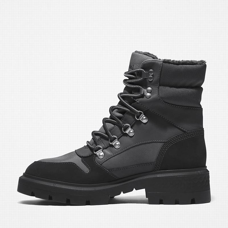 Timberland Cortina Valley Warm-lined Zimske Čizme Crne | 15539005