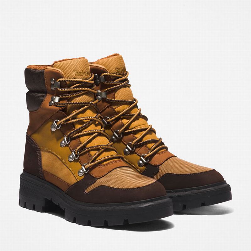 Timberland Cortina Valley Warm-lined Zimske Čizme Žute | 22649112
