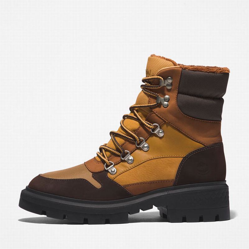 Timberland Cortina Valley Warm-lined Zimske Čizme Žute | 22649112