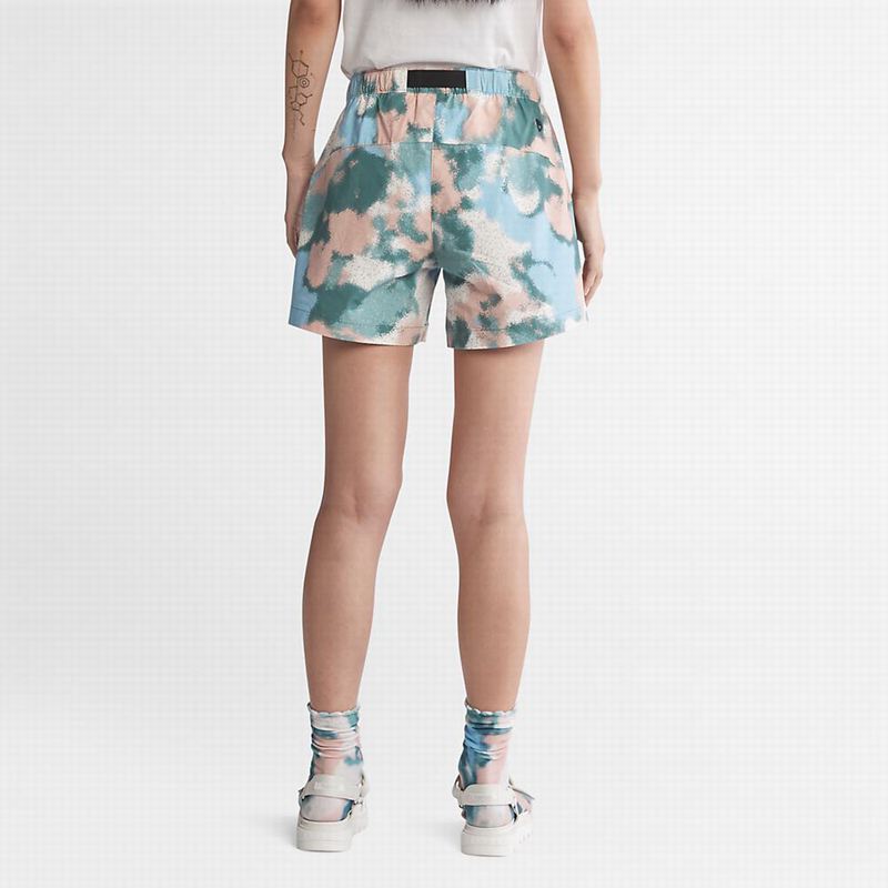 Timberland Cotton Kratke Hlače Svijetlo Plave | 44776630