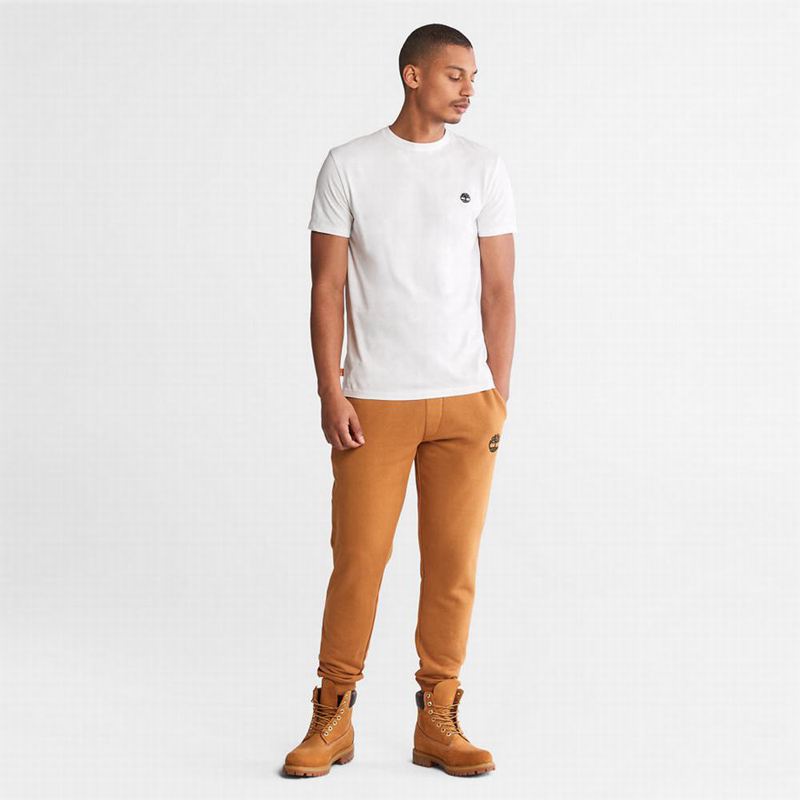 Timberland Cotton Logo Majice Bijele | 57242838