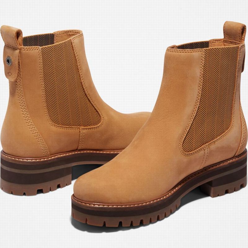 Timberland Courmayeur Valley Chelsea Čizme Žute | 18808582