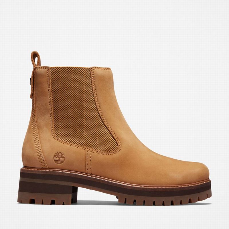 Timberland Courmayeur Valley Chelsea Čizme Žute | 18808582
