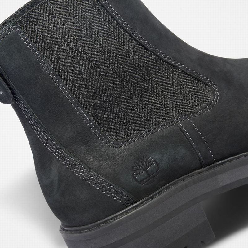 Timberland Courmayeur Valley Chelsea Čizme Crne | 2482454