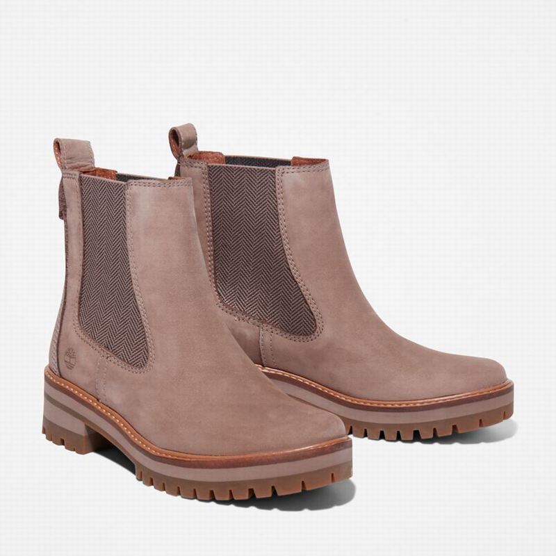 Timberland Courmayeur Valley Chelsea Čizme Bež | 544521