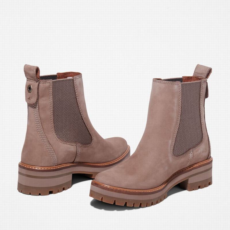 Timberland Courmayeur Valley Chelsea Čizme Bež | 544521