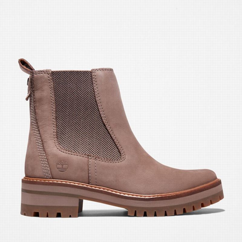 Timberland Courmayeur Valley Chelsea Čizme Bež | 544521
