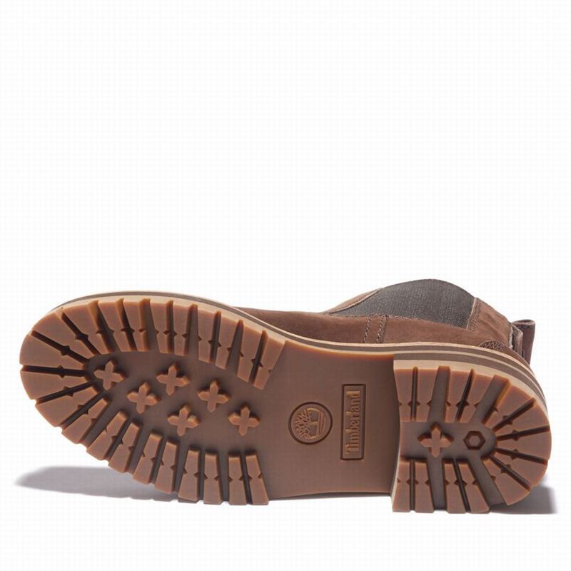 Timberland Courmayeur Valley Chelsea Čizme Smeđe | 77130493