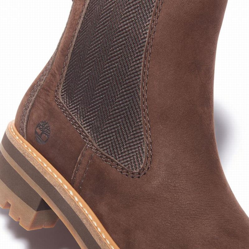 Timberland Courmayeur Valley Chelsea Čizme Smeđe | 77130493