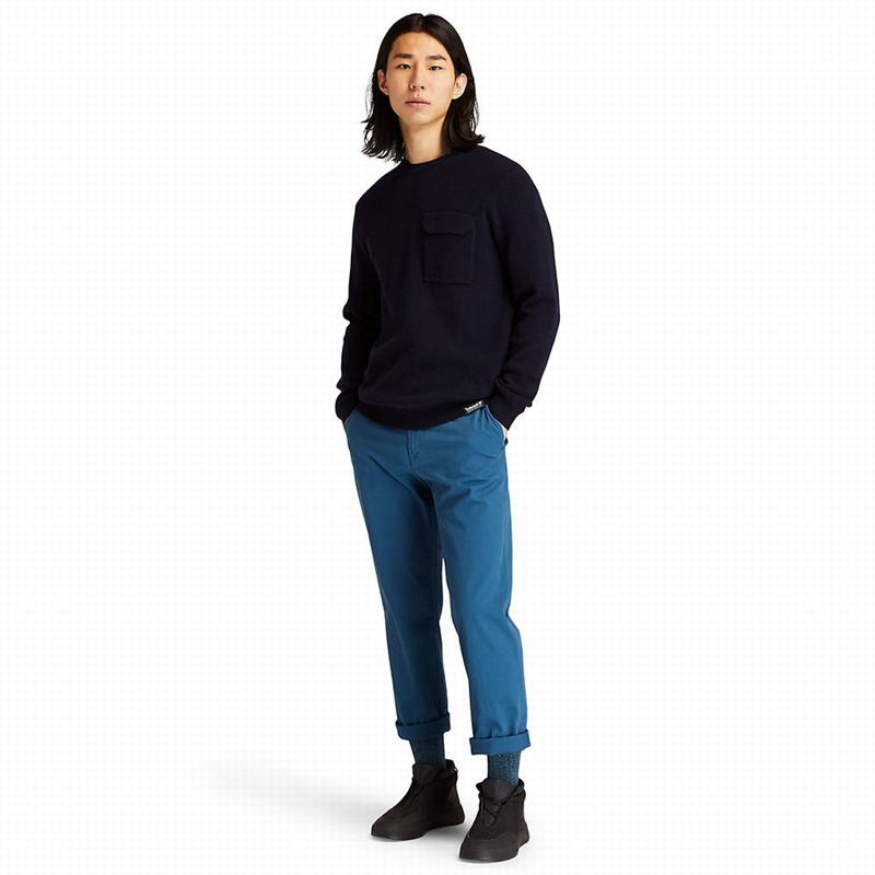 Timberland Crewneck Pocket Skakači Tamnoplave | 9939074