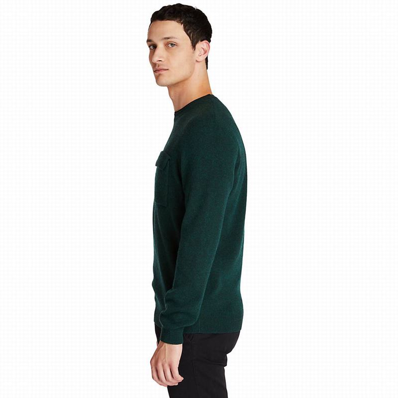 Timberland Crewneck Pocket Skakači Zelene | 6661223
