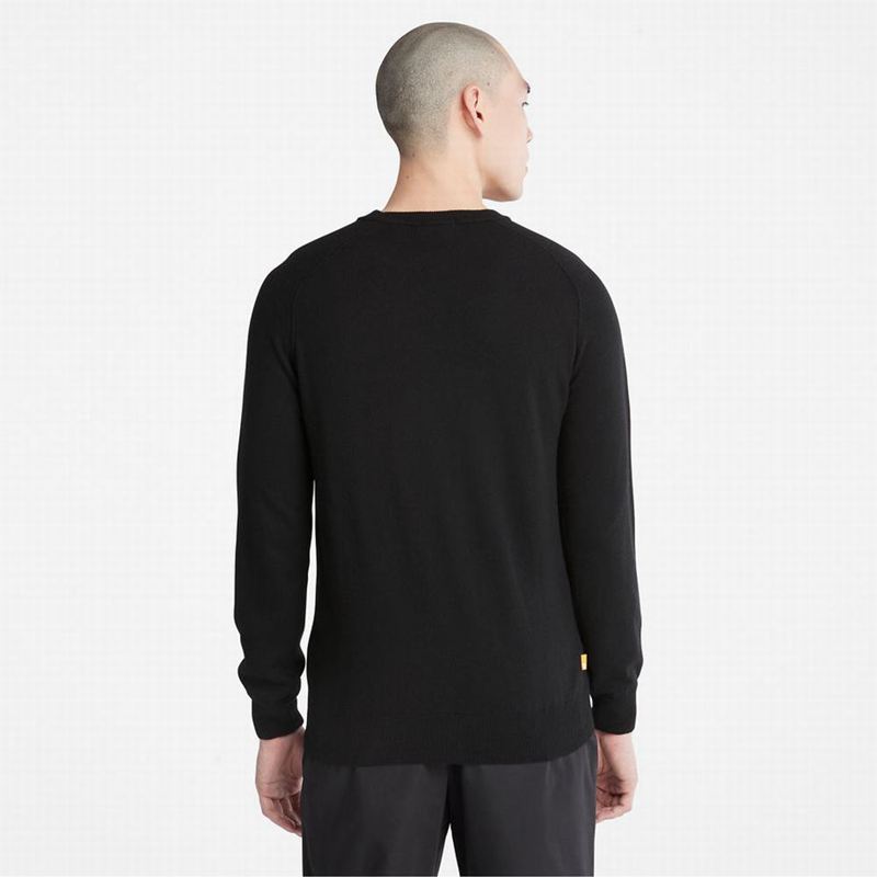 Timberland Crewneck Raglan Skakači Crne | 94151508