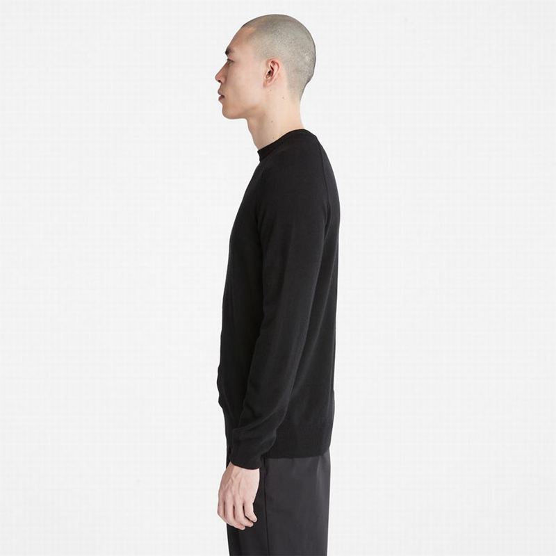 Timberland Crewneck Raglan Skakači Crne | 94151508
