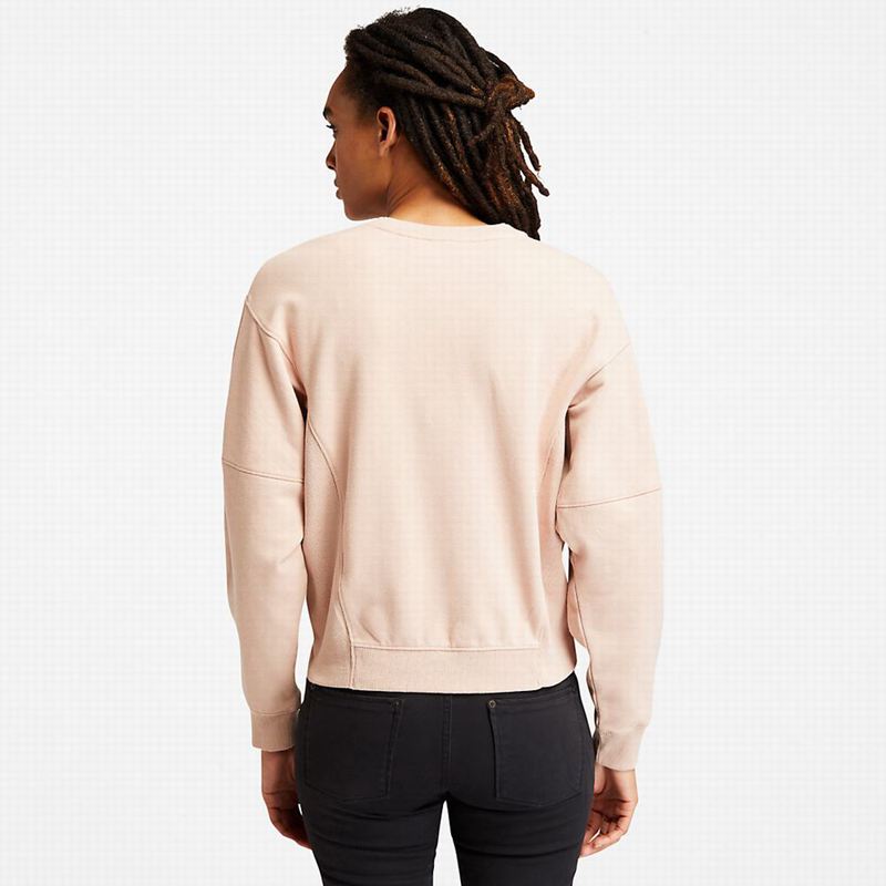 Timberland Cropped Cargo Dukserice Roze | 23169136