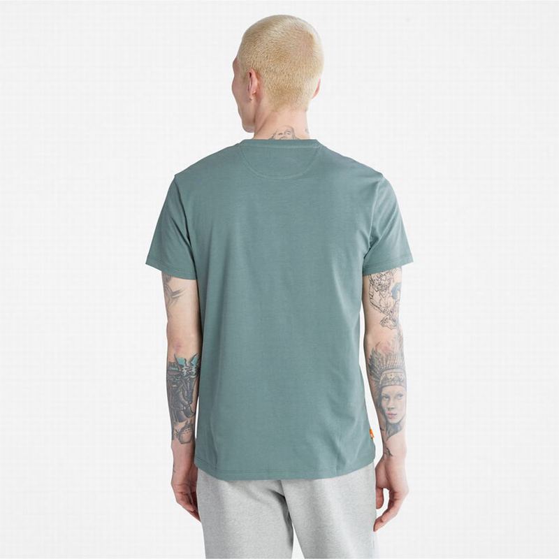 Timberland Cropped Logo Majice Sive | 87080928