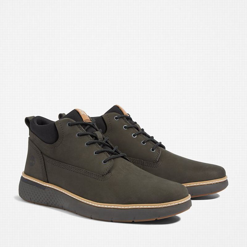 Timberland Cross Mark Chukka Čizme Maslinasto Zelene | 4963400