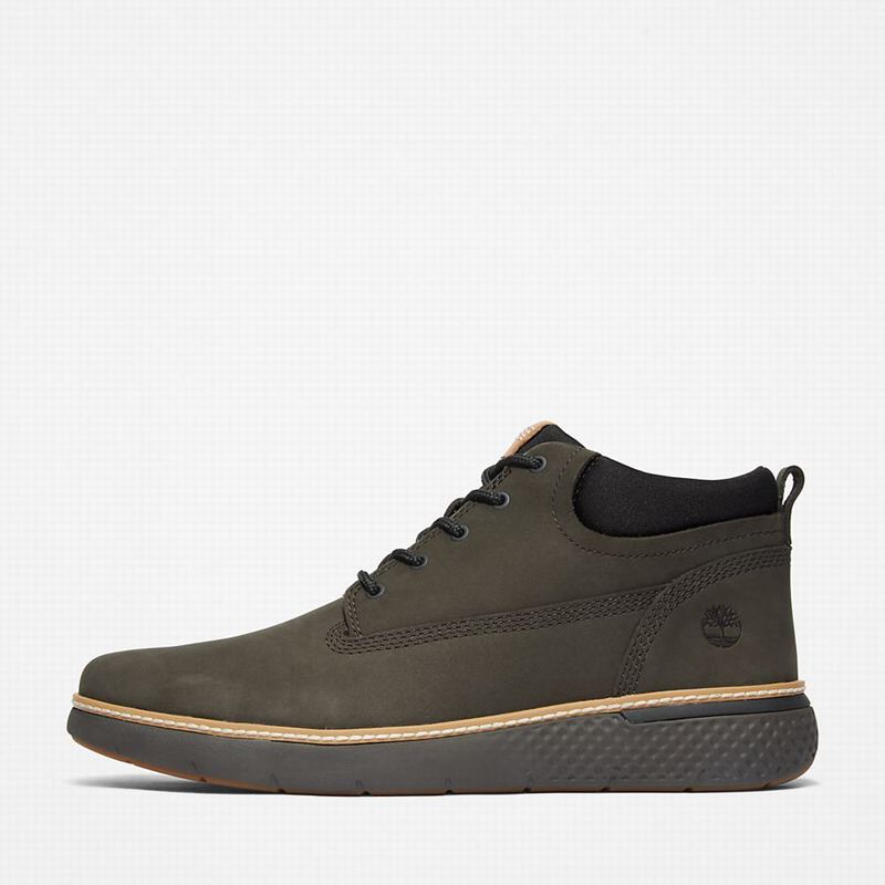 Timberland Cross Mark Chukka Čizme Maslinasto Zelene | 4963400
