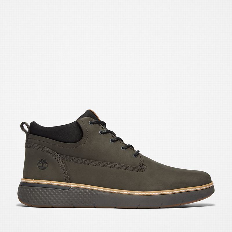 Timberland Cross Mark Chukka Čizme Maslinasto Zelene | 4963400