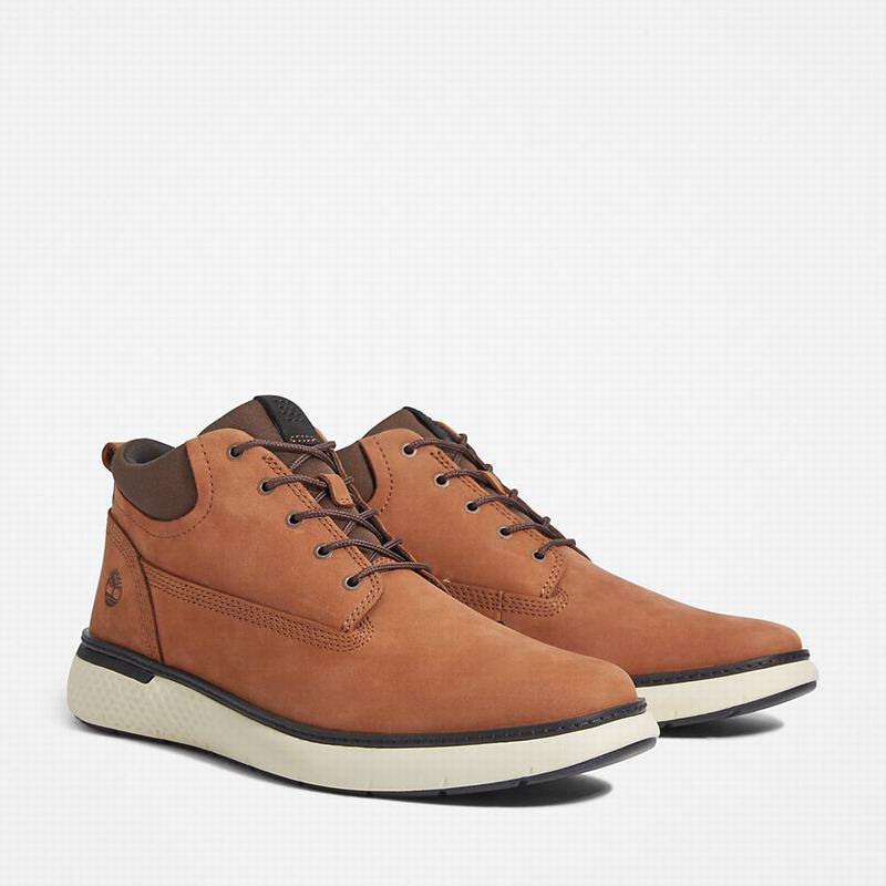 Timberland Cross Mark Chukka Čizme Smeđe | 46088597
