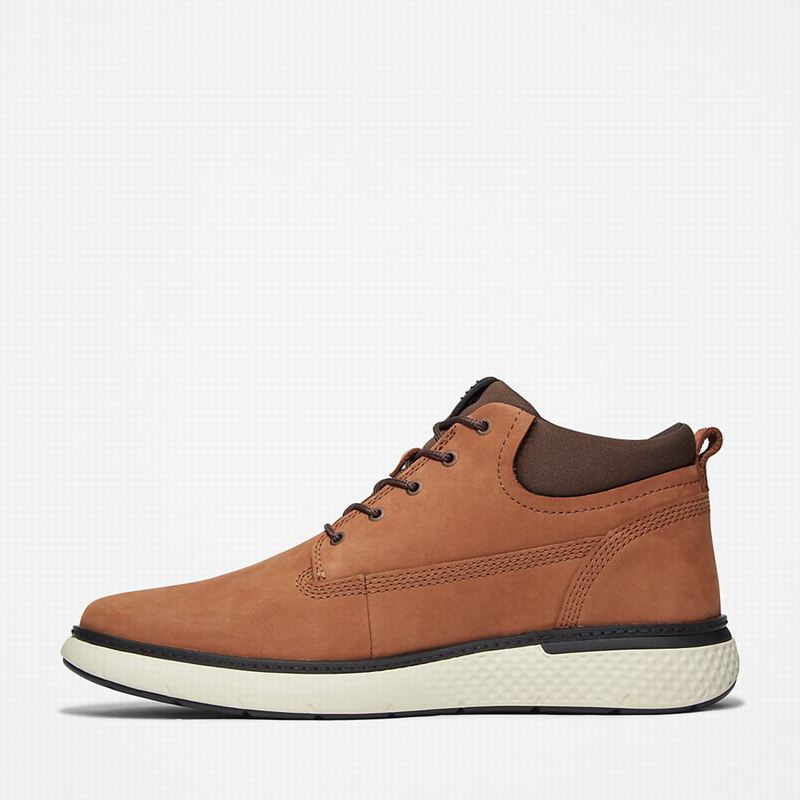 Timberland Cross Mark Chukka Čizme Smeđe | 46088597