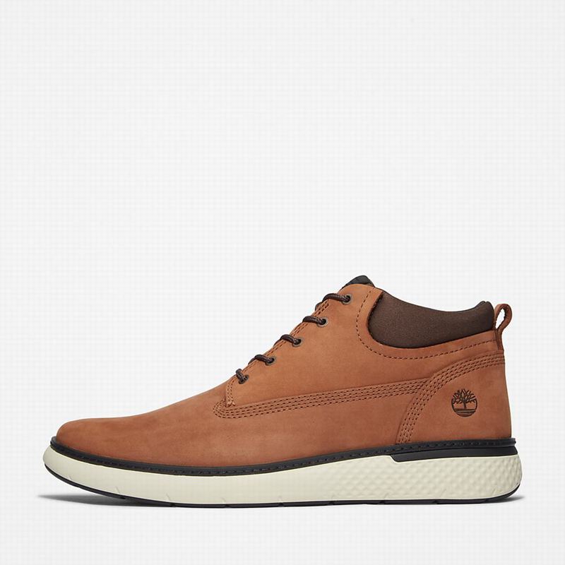 Timberland Cross Mark Chukka Čizme Smeđe | 46088597