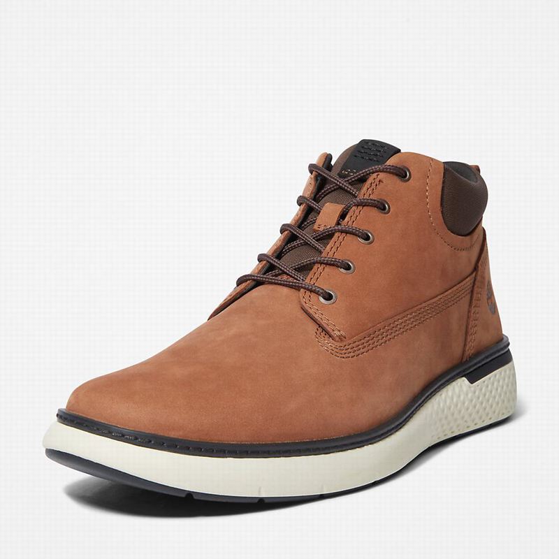 Timberland Cross Mark Chukka Čizme Smeđe | 46088597