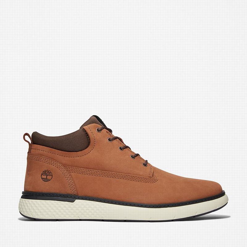 Timberland Cross Mark Chukka Čizme Smeđe | 46088597