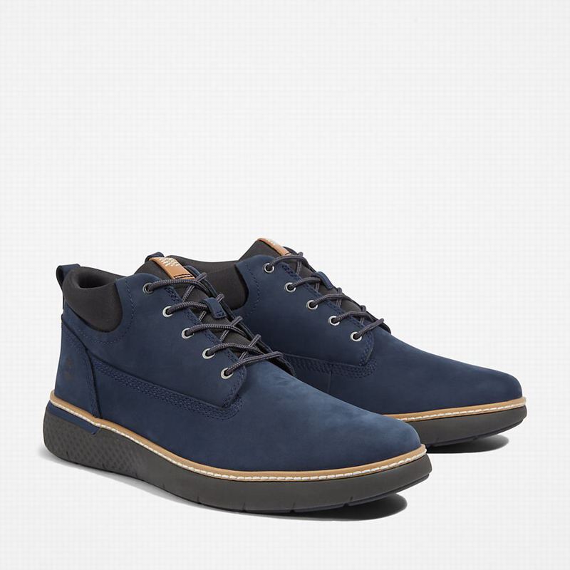 Timberland Cross Mark Chukka Čizme Tamnoplave | 83809366