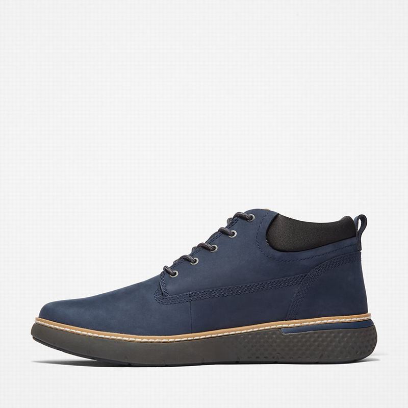 Timberland Cross Mark Chukka Čizme Tamnoplave | 83809366