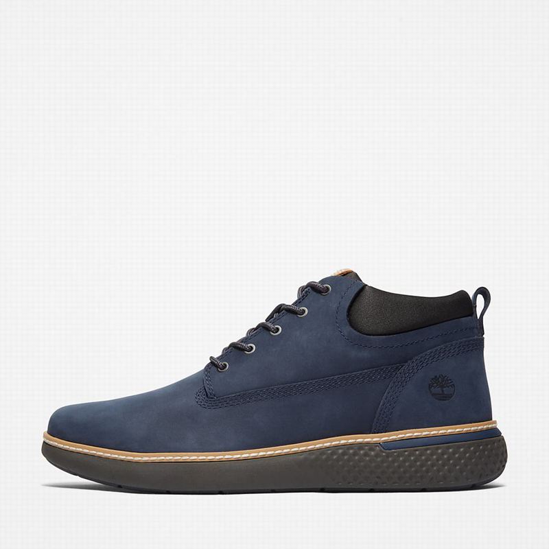 Timberland Cross Mark Chukka Čizme Tamnoplave | 83809366