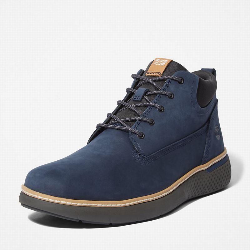 Timberland Cross Mark Chukka Čizme Tamnoplave | 83809366